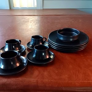 Shangyo Stone Ware Japan dish set